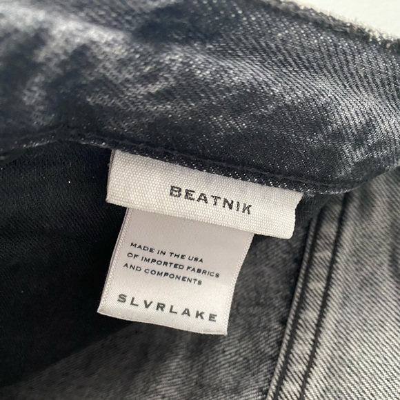 SLVRLAKE Beatnik skinny jeans 100% cotton in Moonlight grey size 29 MSRP $329 - Picture 6 of 7